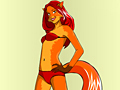 Foxy pige kjole op for at spille online