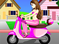 Motorcykel pige kjole op for at spille online