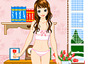 Dress Up - Girl derhjemme for at spille online