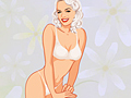 Kjole Marilyn Monroe (Marilyn Monroe) for at spille online