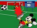 Fodbold med Mickey for at spille online