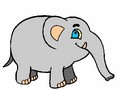 Farvelægning Elephant for at spille online